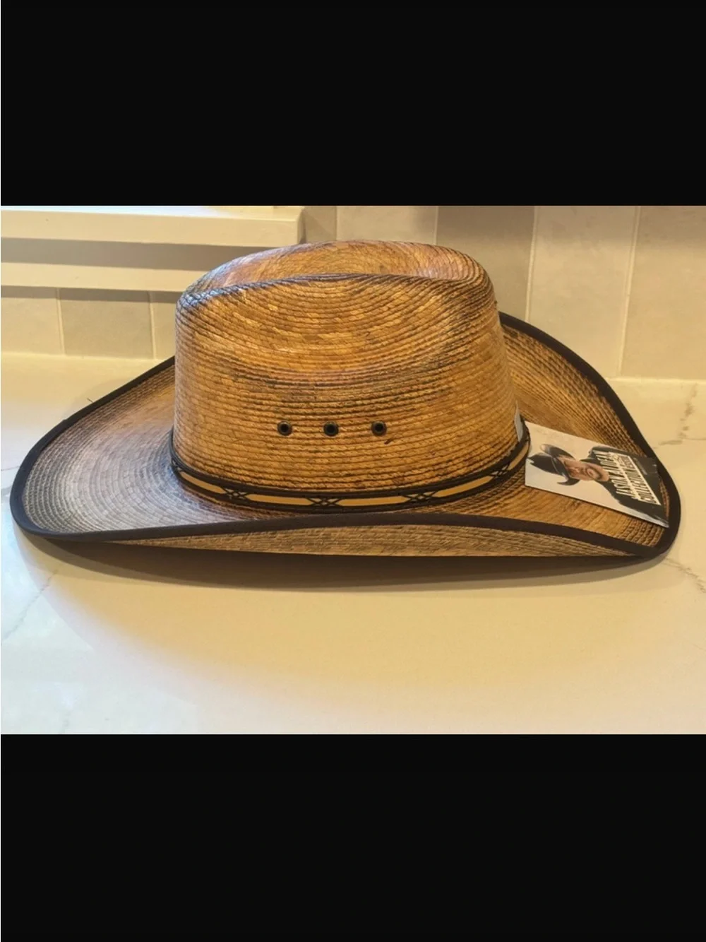 Jason Aldean Amarillo Sky Jr B Cowboy Hat (READ DESCRIPTION)